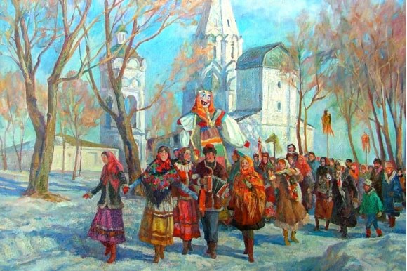 Масленица 17 марта Старочеркасск, Казачий Дон
